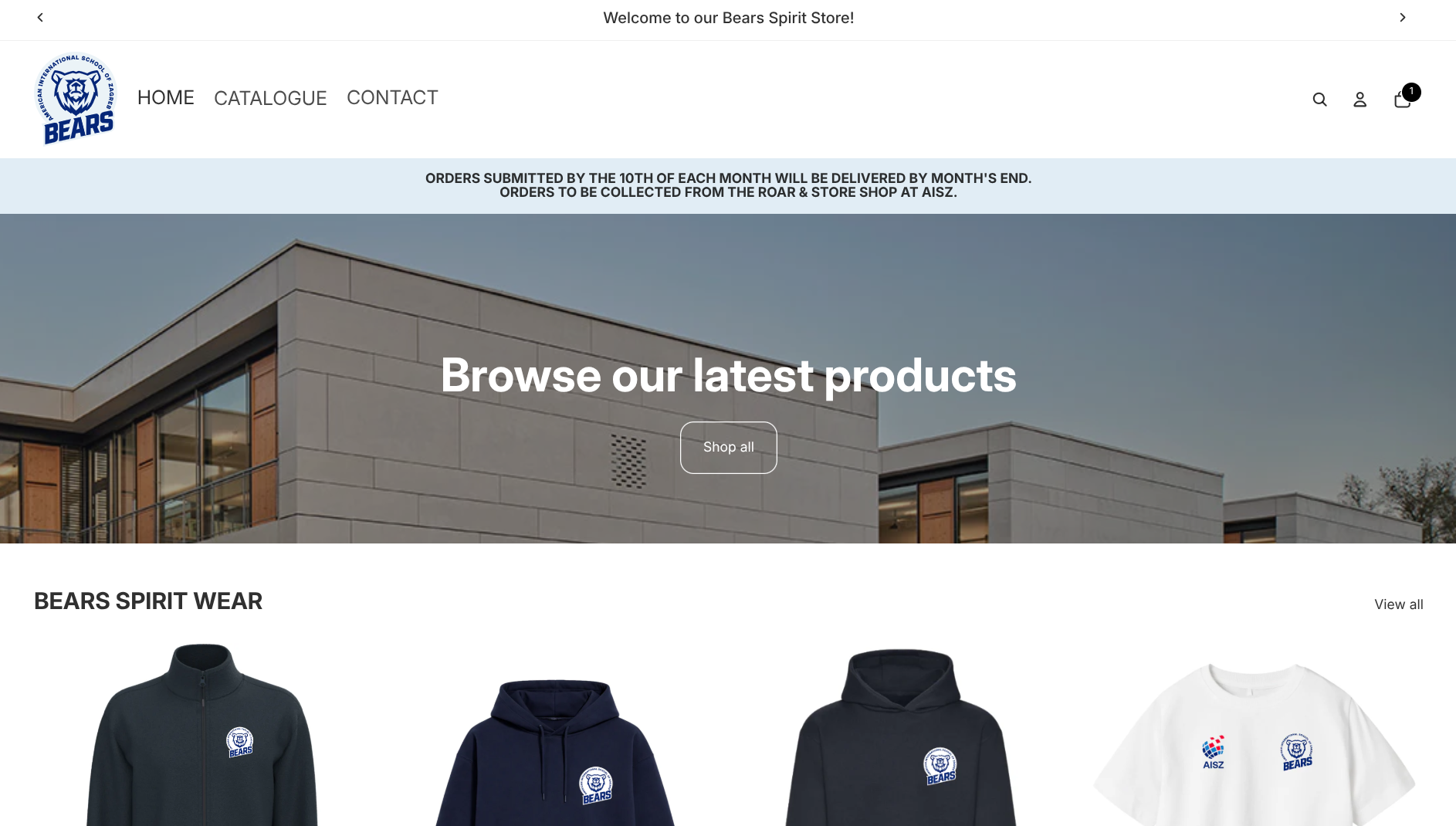 Roar & Store Merch Shop Is Here!